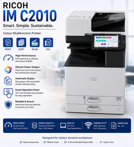 Ricoh c2010 colour - ricoh, im