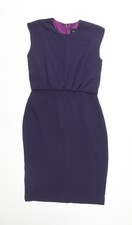 fee G Women Purple Sheath