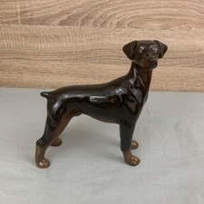 Coopercraft Doberman Pinscher Dog Figurine Made in England