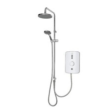 Triton Amala DuElec® White Manual Electric Shower, 9.5kW Rrp£320