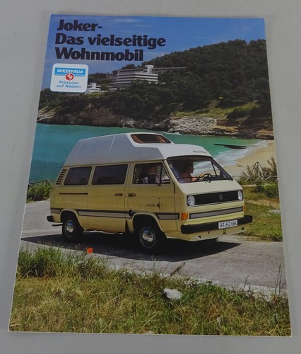 Brochure camper - vw, t3