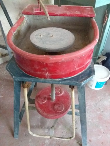 Vintage antique potters kick - potters,