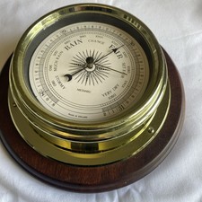  Metamec Barometer with Wood