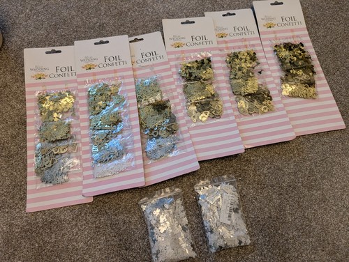 Foil confetti champagne bottle - champagne,