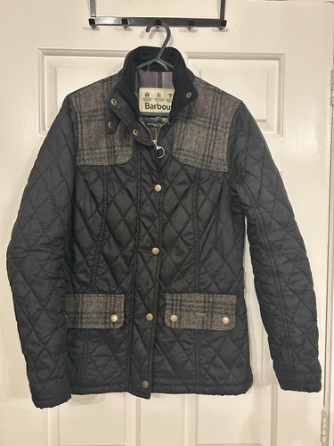 Barbour black quilted - barbour,