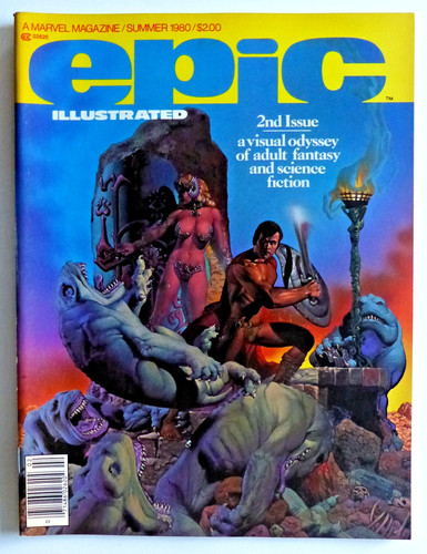 Marvel magazine epic - marvel, magazine: