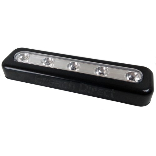 One black bright led strip - black, 5