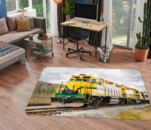 Yellow train zhub088 - 3d,