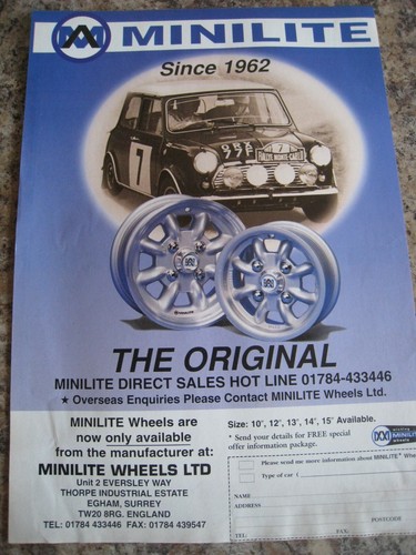 Minilite wheels ltd - minilite,