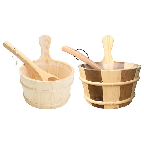 Wooden sauna barrel spa - 4l,