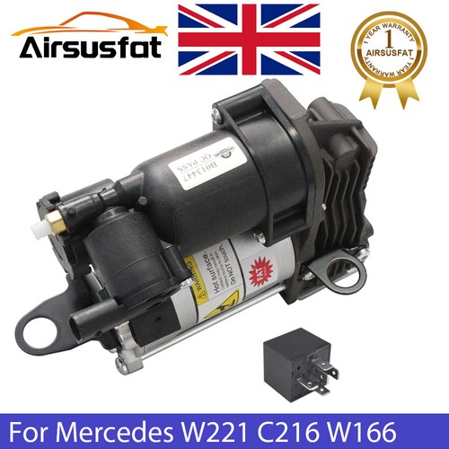 Air suspension compressor with - air,