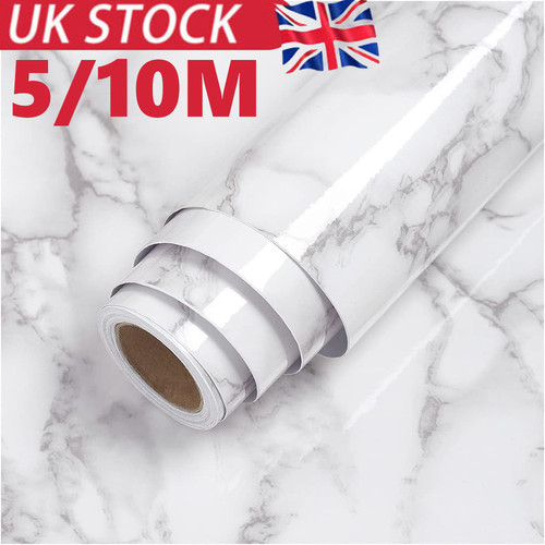 10m marble sticky back film - sticky,