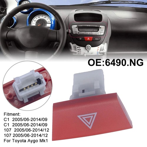 Hazard light warning switch - light,