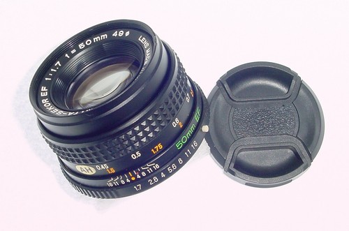 Mamiya 50mm sekor - f/1.7, mamiya-sekor