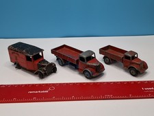 3 x vintage 1950s dinky trucks