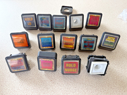 Maygay fruit machine buttons
