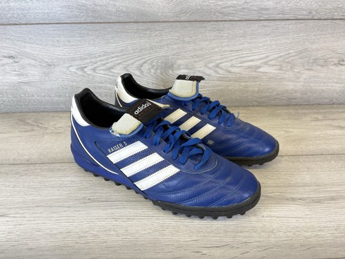 Adidas kaiser blue - adidas, leather