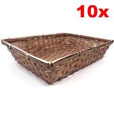 10x Wicker Basket Hamper