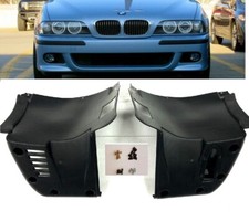BMW E39 M5 L+R FRONT form M BUMPER SPLASH PANEL ABS plastic with instalation kit