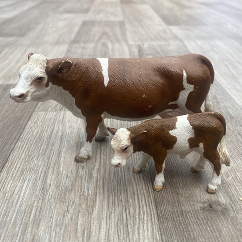 Schleich simmental cow calf - schleich, &