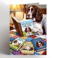 English Springer Spaniel Funny