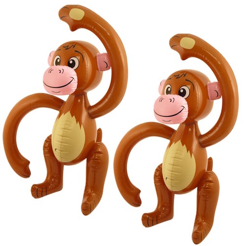Inflatable monkey s 58cm - 2,