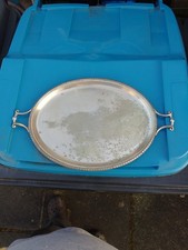 Vintage Silver Plated Handled