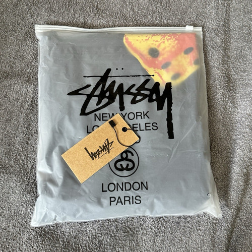 Stüssy fuzzy dice tee navy - tee,