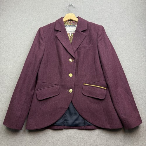 Joules tweed jacket wool - joules, 14