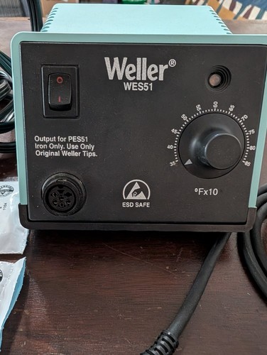 Weller wes51 soldering iron - weller,