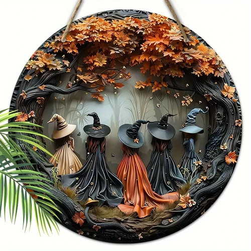 Halloween gothic witch - gothic, wooden