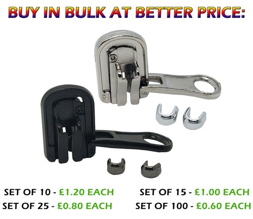 Double slider puller part for - double,