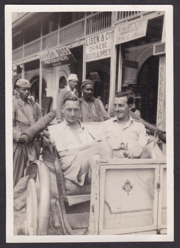Vintage c1945 servicemen - vintage, in
