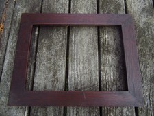 Vintage Classic Oak  Wooden  Picture Frame fits  picture of 8” X 11”