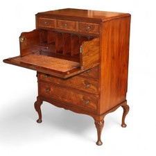 ​19thC Walnut Secretaire