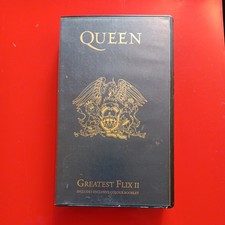 Queen Greatest Flix 2 VHS Music Videos TESTED