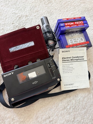 Vintage sony d6c walkman - sony,