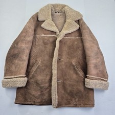 Jacket 42 Brown Mens Button