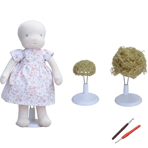 Soft doll making - making, kit
