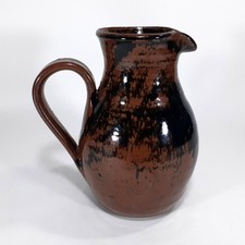 Large Vintage 17cm OLD BALLARAT POTTERY Glazed Stoneware Jug / Pitcher Australia