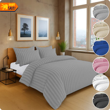 100% EGYPTIAN COTTON DUVET COVER SET QUILT BEDDING BED SETS DOUBLE KING ALL SIZE