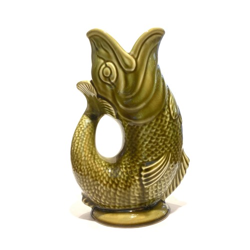 Dartmouth pottery gluggle jug - pottery,