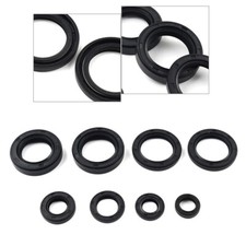 8Pcs Engine Oil Seal Kit For