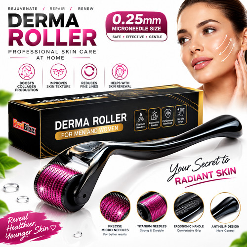 Derma roller for hair - derma,