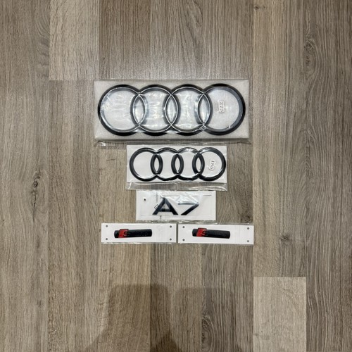 Audi facelift gloss black - audi,