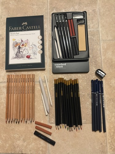Lot art artist materials - art,