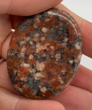 Jasper  45 mm worry stone -