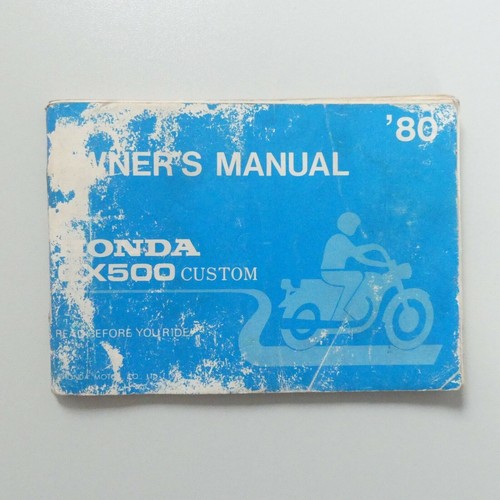 Honda 500 custom owners - honda,