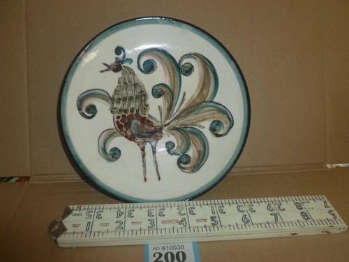 Vintage studio pottery bird - pottery,