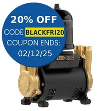 Salamander CTFORCE30TU 3.0 Bar Shower Pump Twin Impeller Universal Regenerative